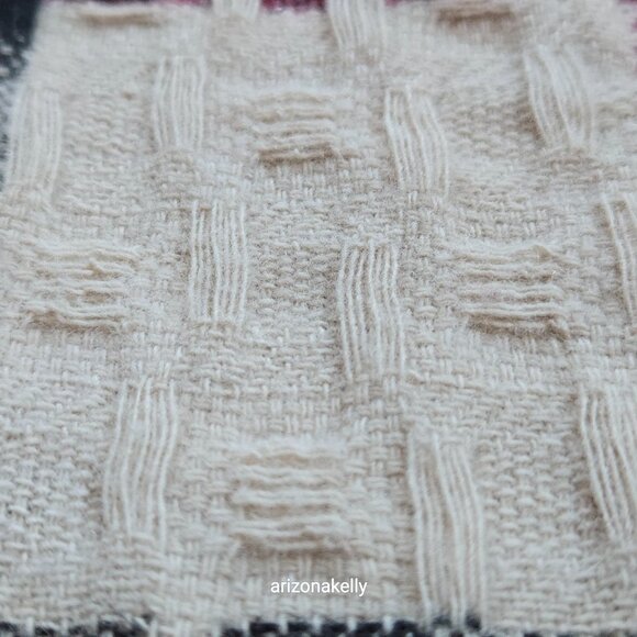 Burberry Merino Cashmere Woven Plaid Scarf - Picture 14 of 16